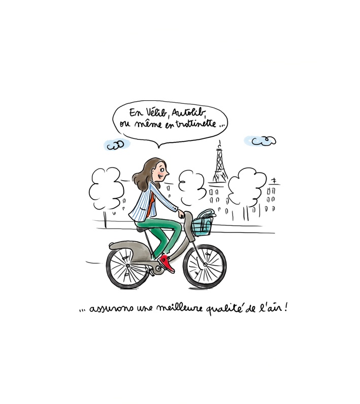 illustration emmanuelle teyras velib.jpg - Emmanuelle TEYRAS | Virginie